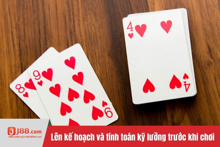 Lên kế hoạch và tính toán kỹ lưỡng trước khi chơi